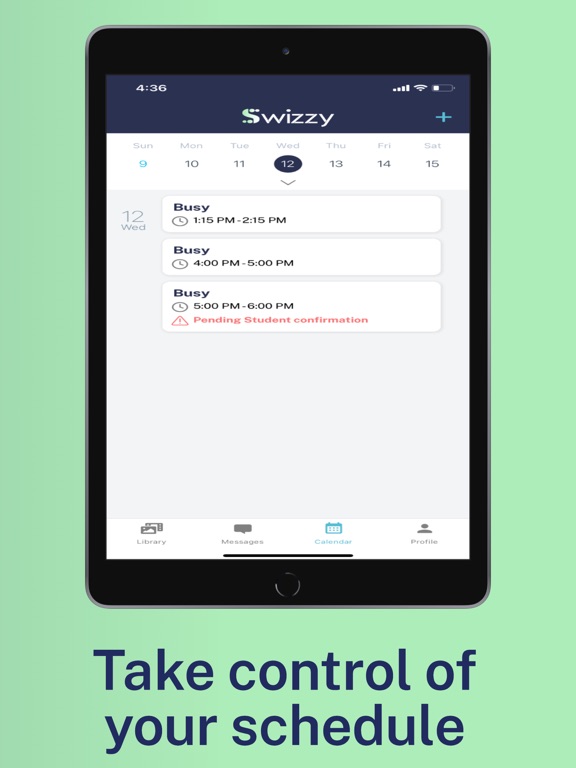 Swizzy Golf - Instructors iPad screenshot 7 - Sports app