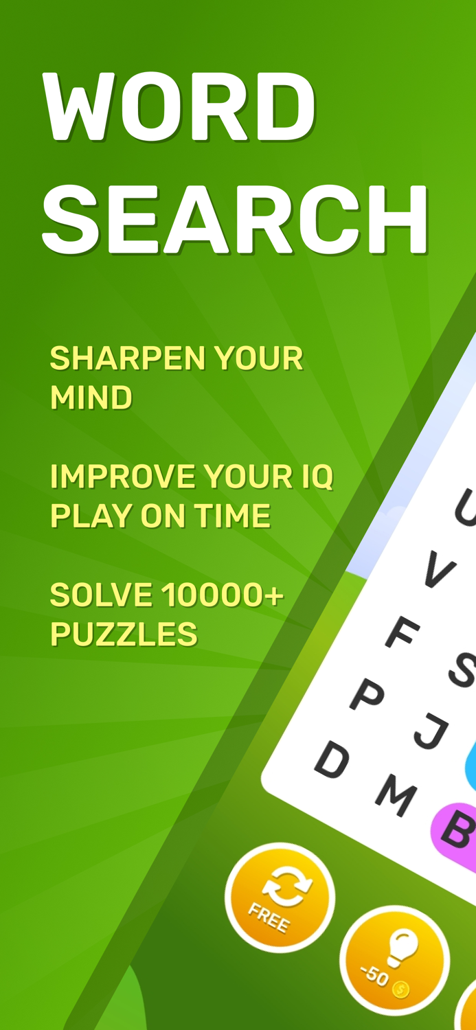 Word Search Crossword Puzzle.