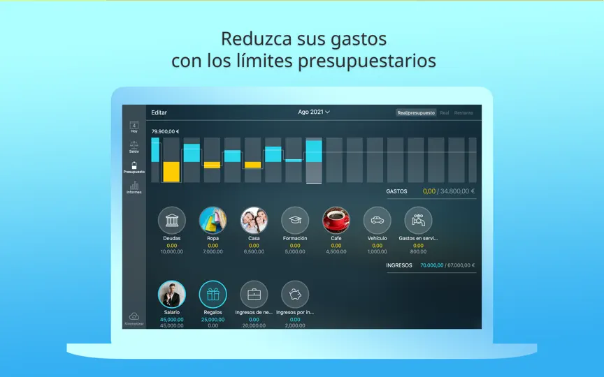 Captura de pantalla de Money Pro: Finanzas Personales en iPhone 1