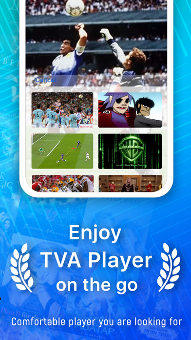 TVA Player Screenshot