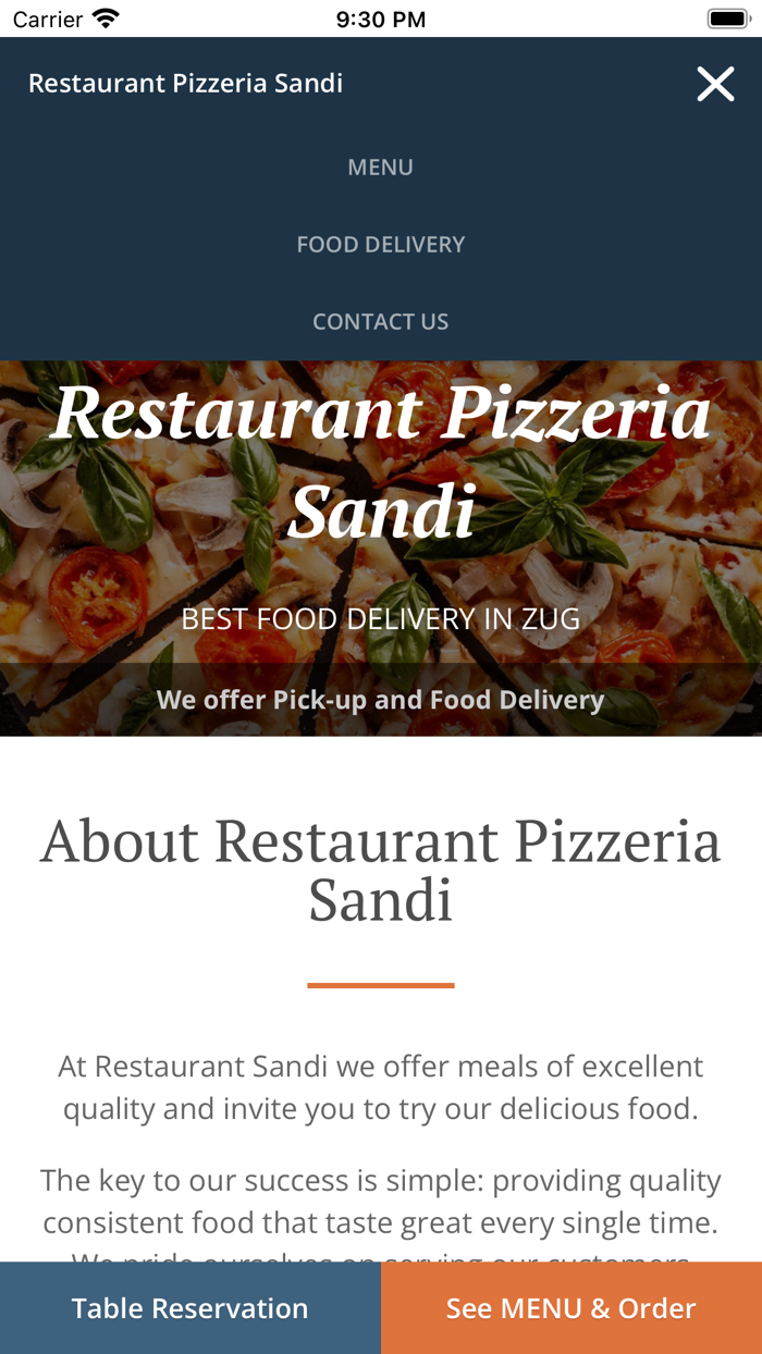 Restaurant Pizzeria Sandi