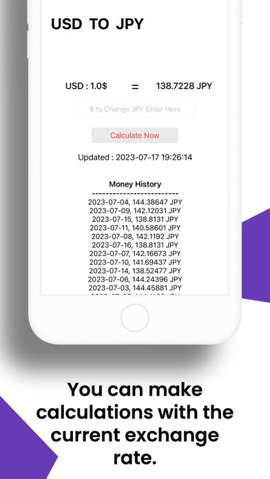 Live Currency App Screenshot