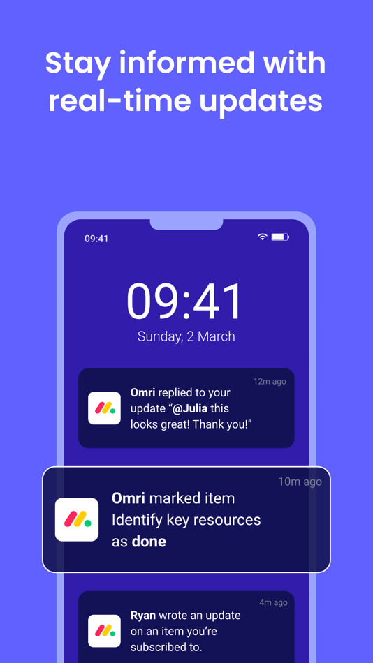 #5. monday.com - Work Platform (iOS) Podle: monday.com Ltd.