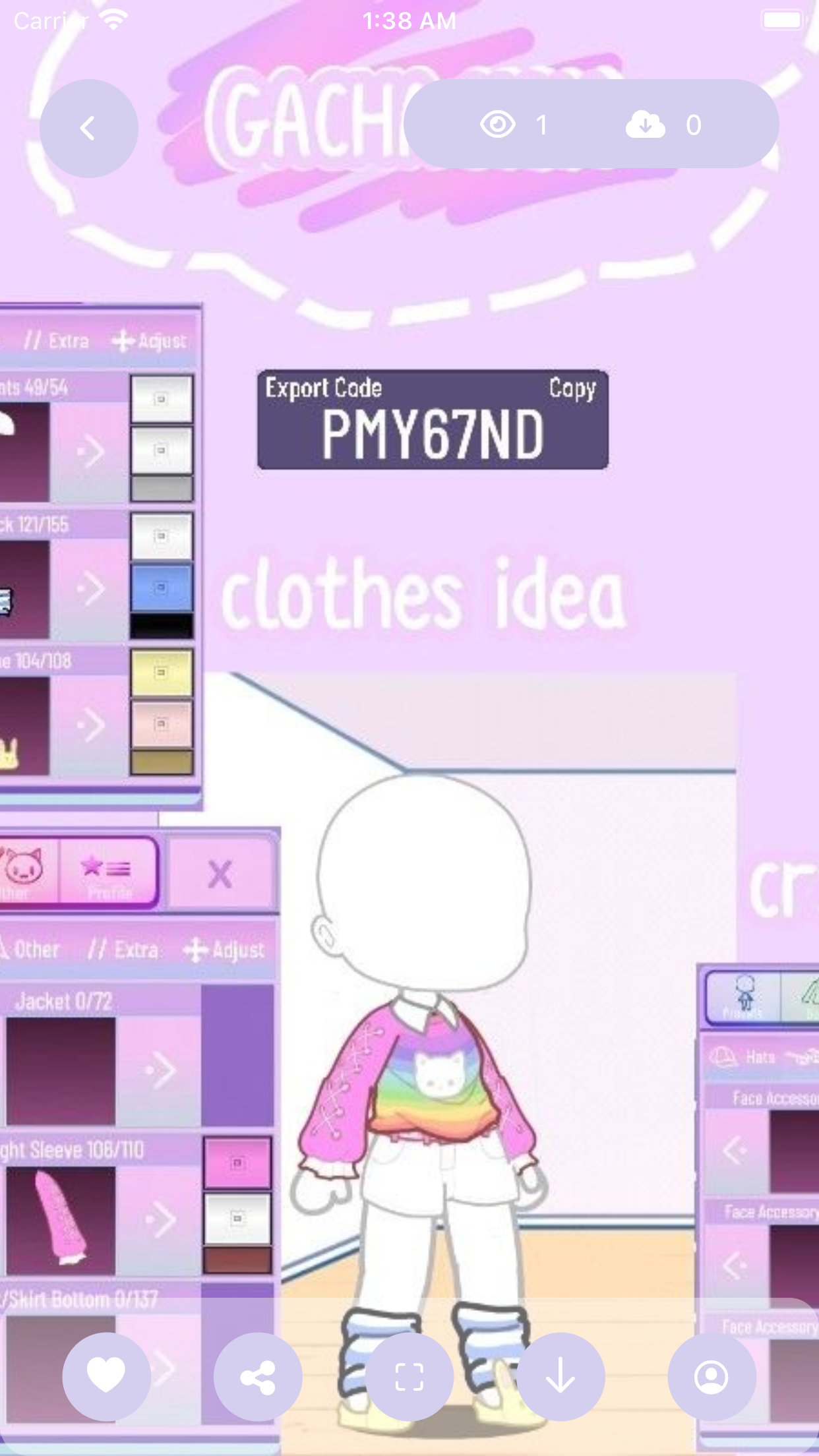 Mod Gacha Nox : Clothes Ideas