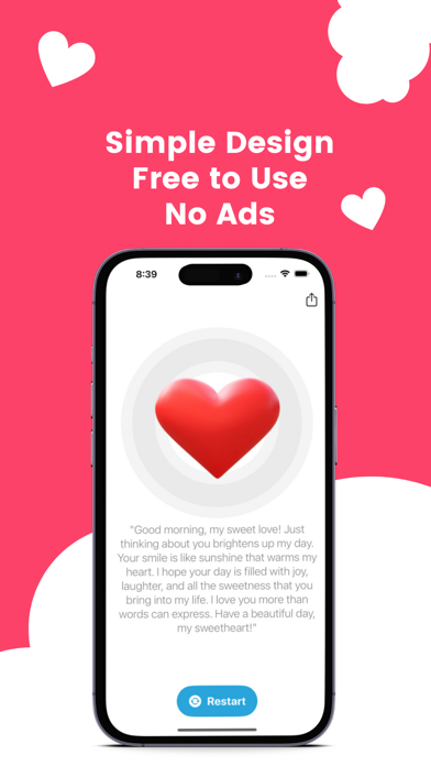 LoveNote: Daily Sweet Messages Screenshot