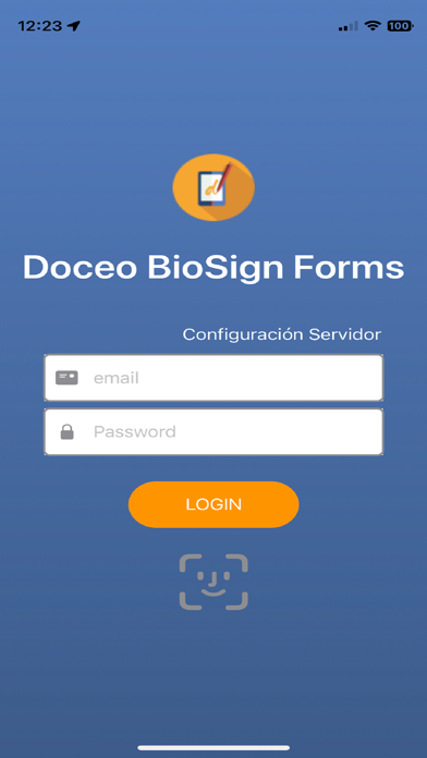Screenshot #1 pour Doceo BioSign Forms