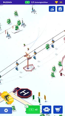 Game screenshot Ski Resort: Idle Snow Tycoon apk