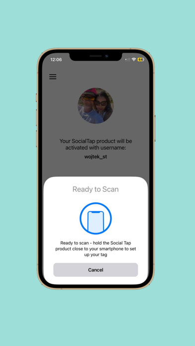 Social Tap NFC Screenshot