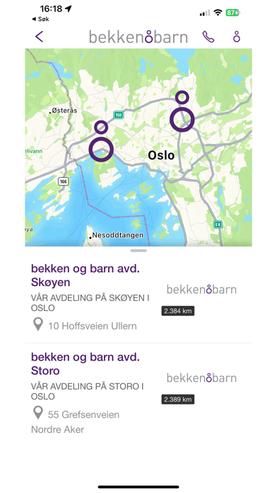 bekken og barn Screenshot