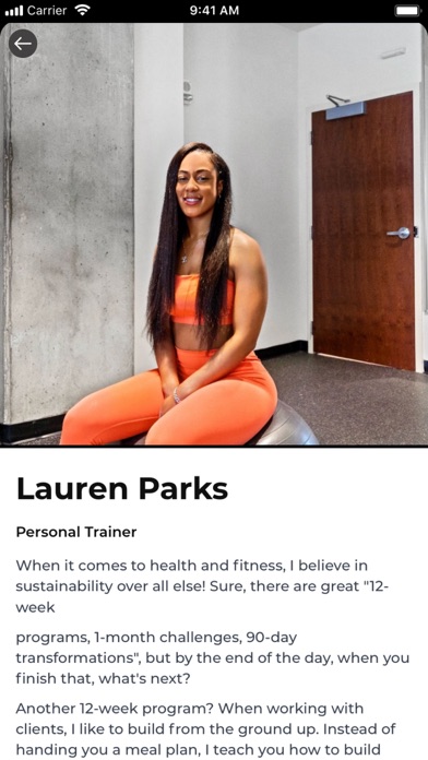 Lauren Kendyll Fitness Screenshot