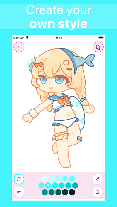 Coloring Game For Gacha Life 2 Screenshot