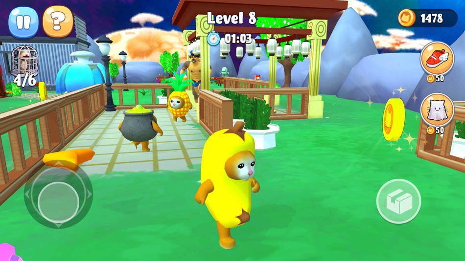 #5. Banana Cat: Meme Survival (iOS) Podle: Trang Do Quynh