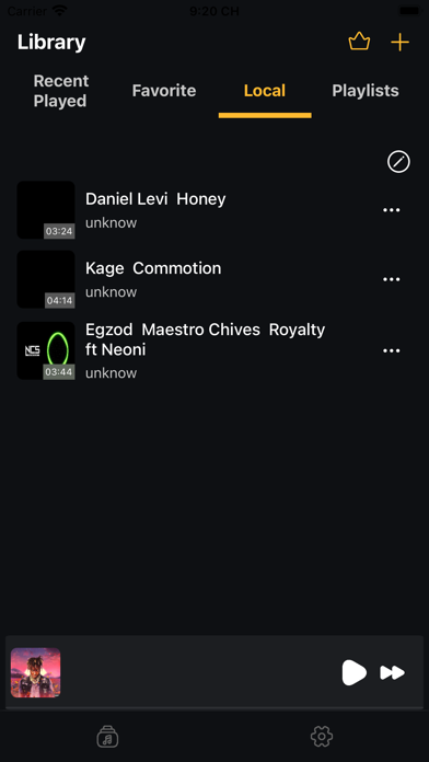 Snaptube Music Videos Player Screenshot