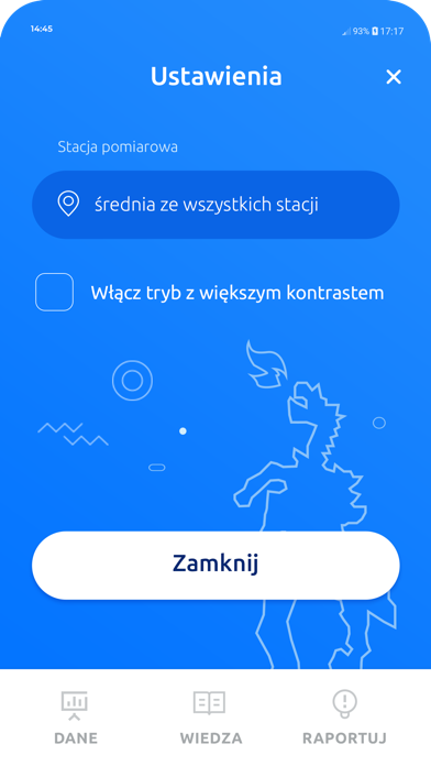 Powietrze Kraków 2.0 Screenshot