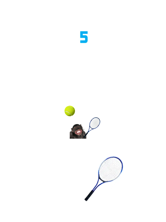 Monke Tennis iPad screenshot 2 - Sports app