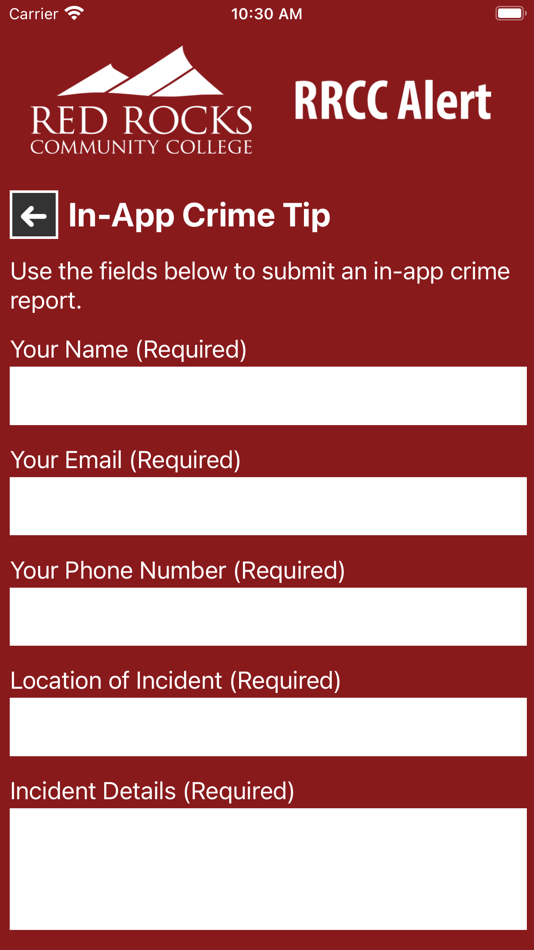 #5. RRCC Alert (iOS) 由: State Board for Community Colleges and Occupational Education