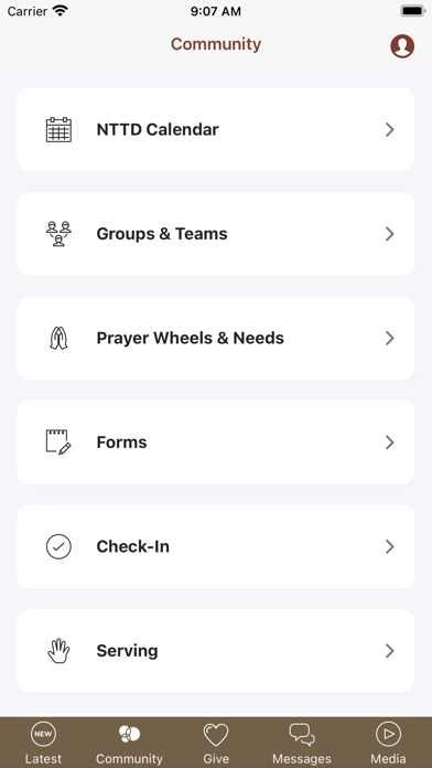 North Texas Tres Dias Screenshot