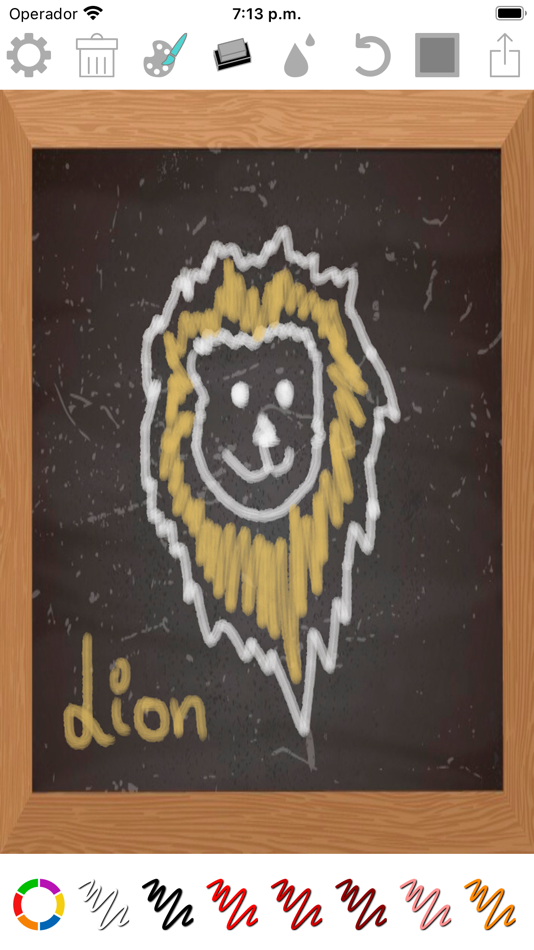 #3. Painting on blackboard (iOS) 由: Mireia Lluch Ortola