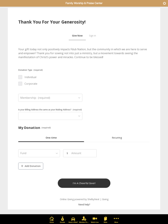 Screenshot #5 pour Family Worship & Praise Center