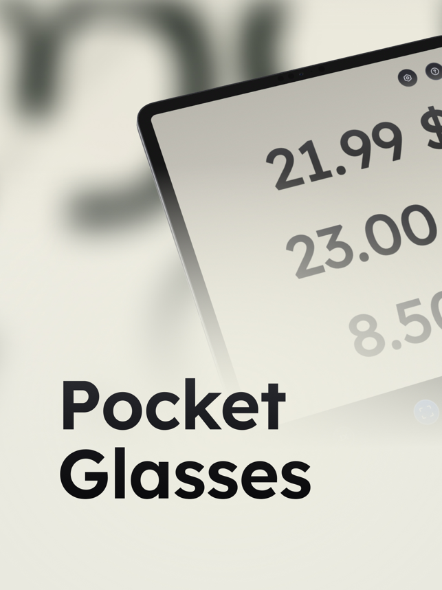 ‎Pocket Glasses PRO Screenshot