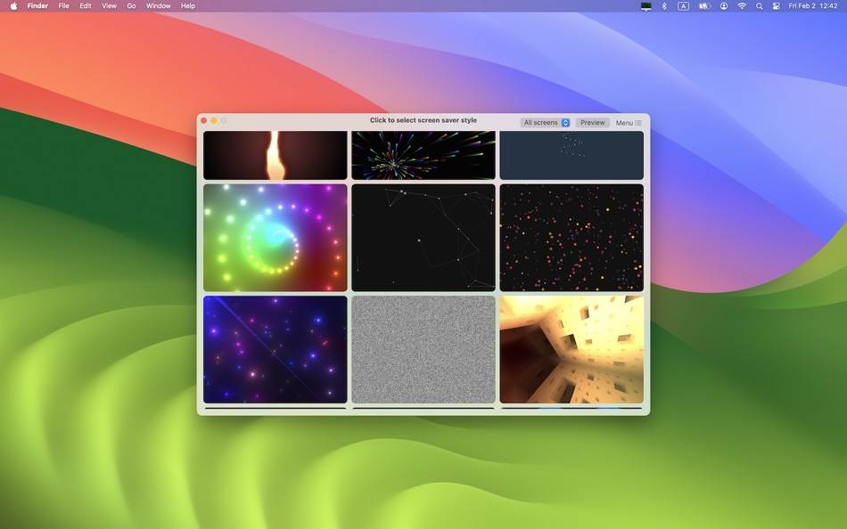 #3. Cool ScreenSaver (macOS) 由: 洁 高
