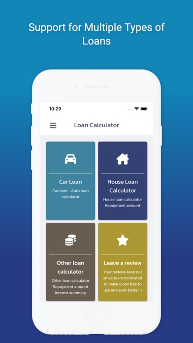 iLoan - Loan Calculator Screenshot