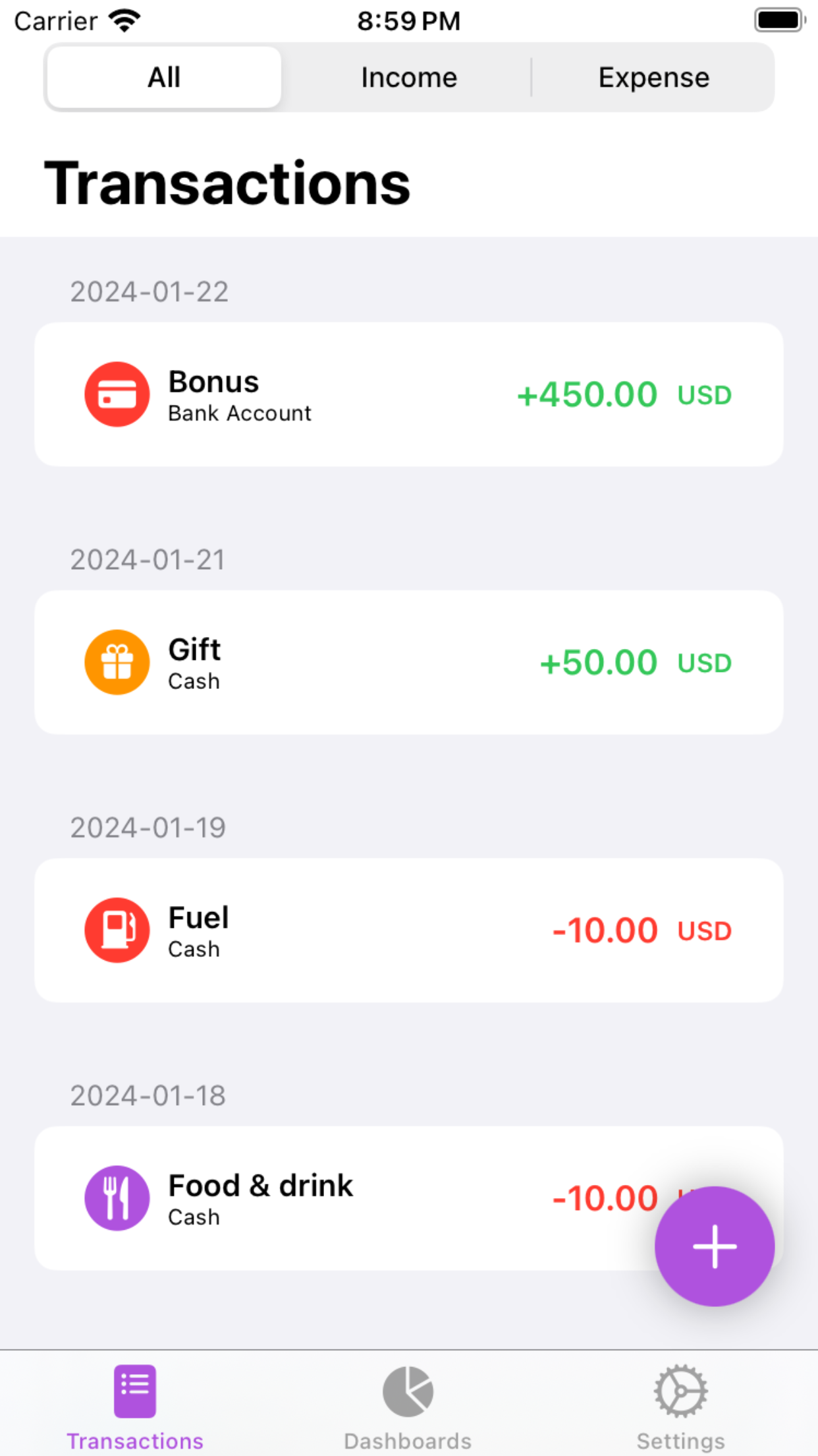 Money Manager: Expense Manager