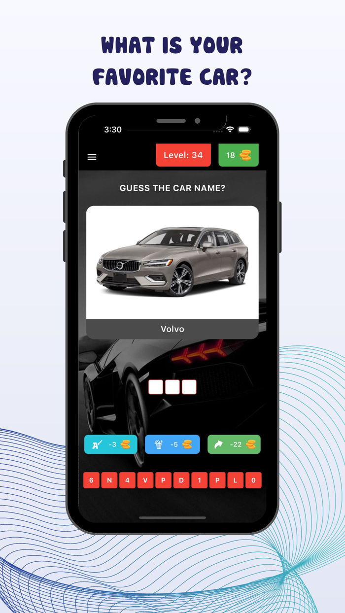 Car Quiz - Guess The Name Car
