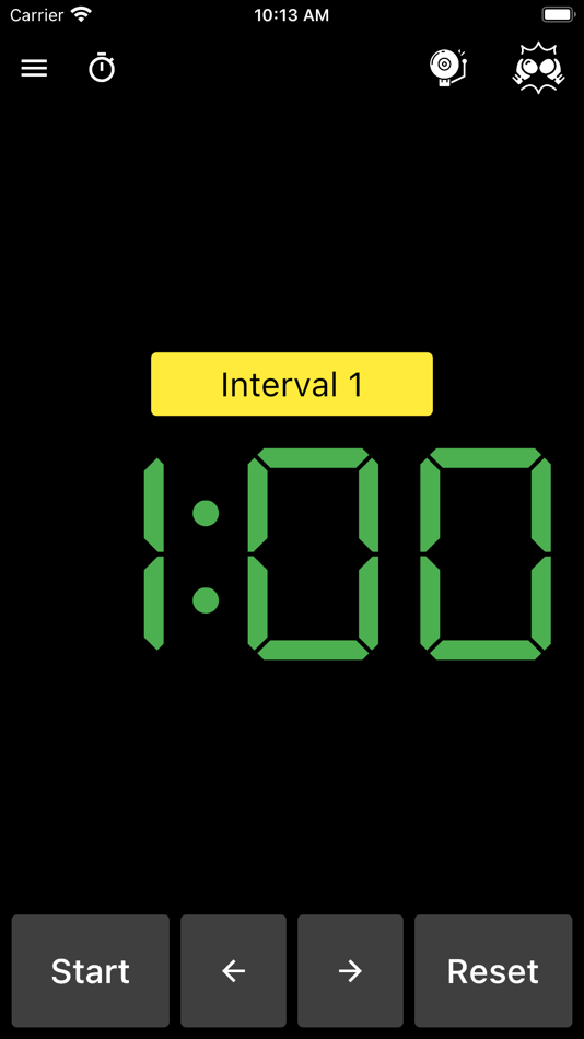 #2. Customizable Boxing Timer (iOS) 由: NAOYA ONO