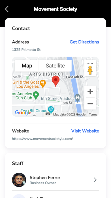 Movement Society Screenshot