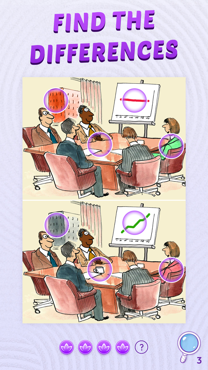 Differences find and spot