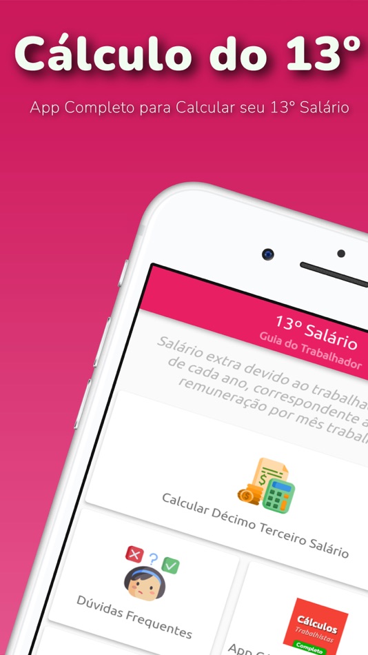 #1. Cálculo Décimo Terceiro (iOS) 由: G PLUS - TECNOLOGIA DA INFORMACAO EIRELI