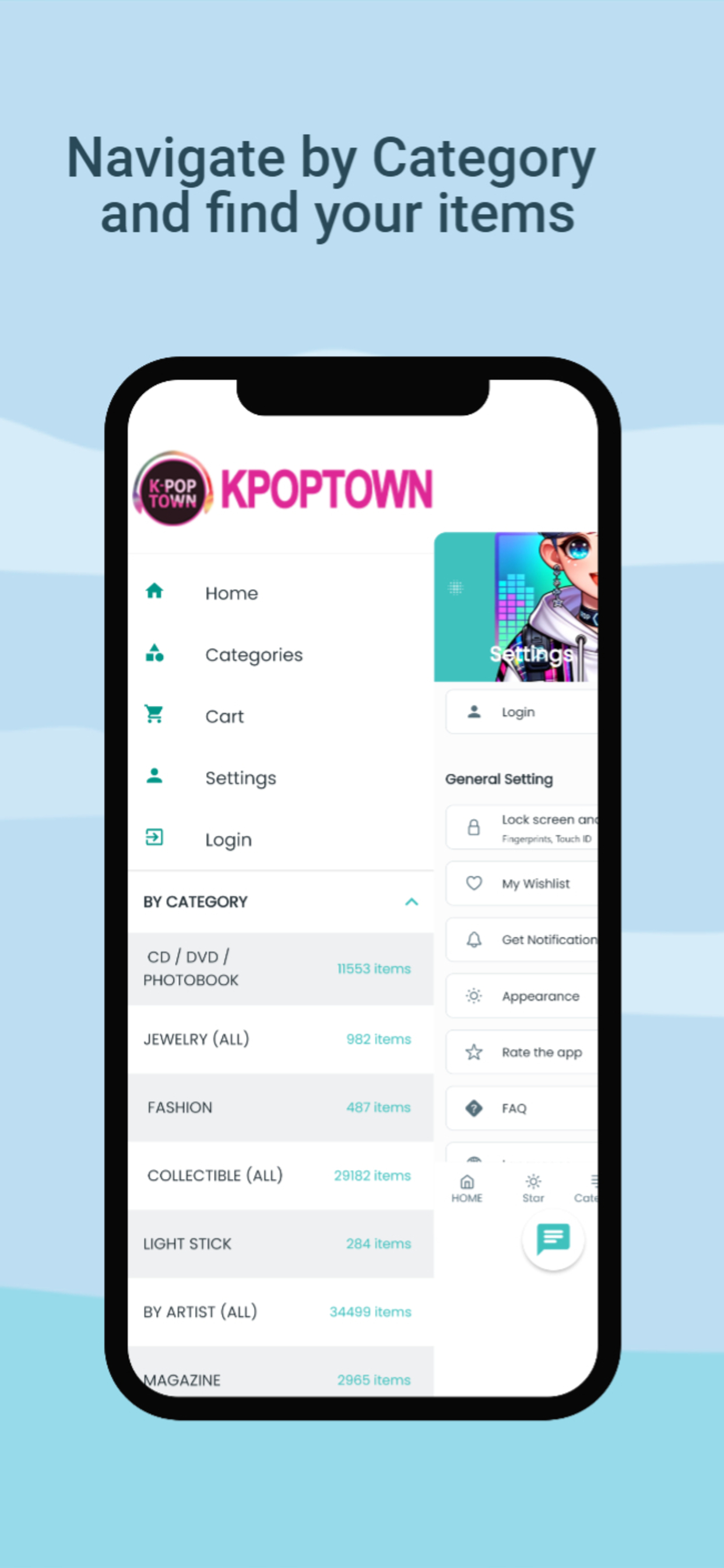 kpoptown app screenshot 9