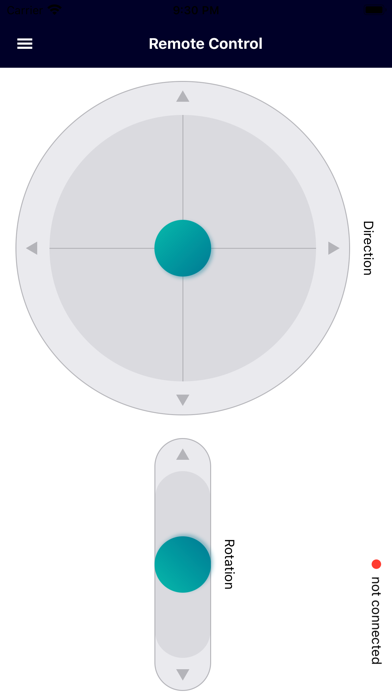 Screenshot 3 of SIMOVE AGV Control App