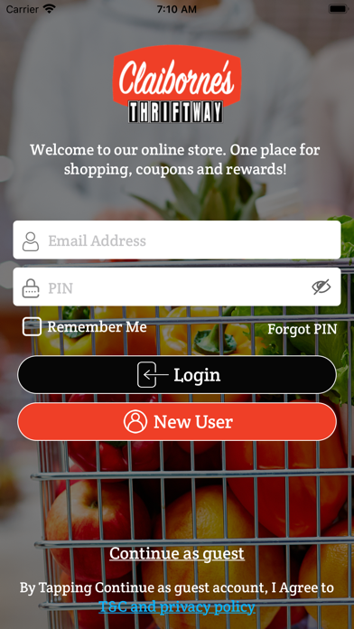 Claiborne’s Thriftway Screenshot