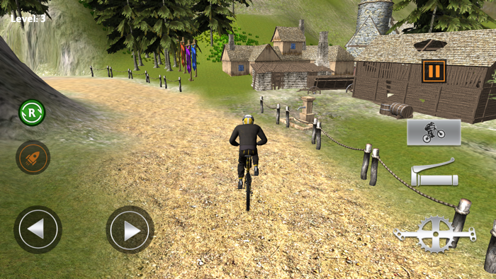 Offroad Bicycle Stunt Riding