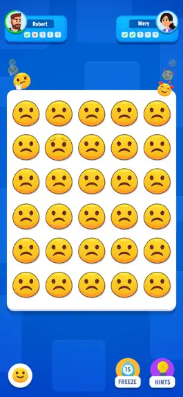 Game screenshot Spot The Odd Emoji:Multiplayer apk