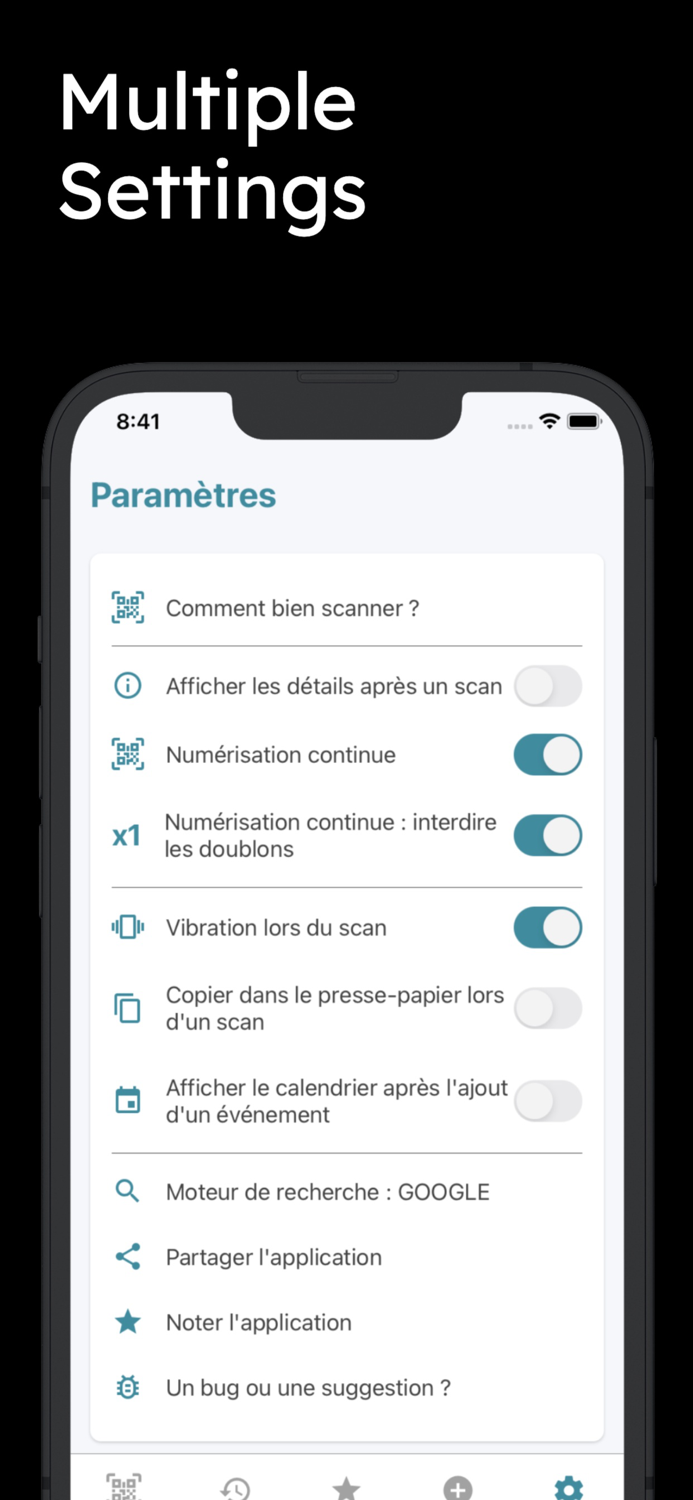 ScanAll - QR code and Barcodes