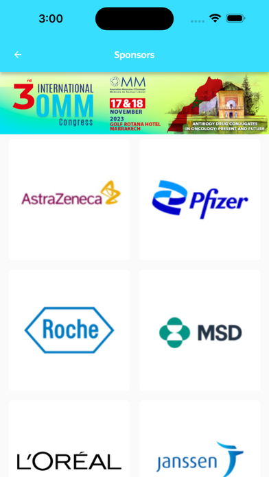 OMM CONGRESS 2023 Screenshot