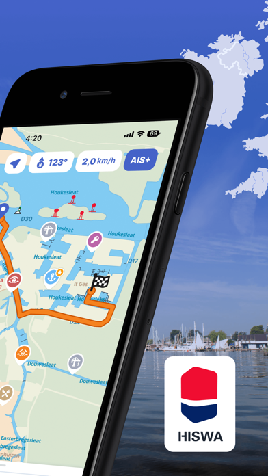 Screenshot #2 pour Waterkaarten: Vaar Navigatie