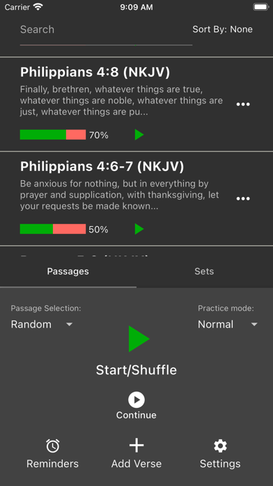 Screenshot #3 pour Bible Ram - Memorize Scripture