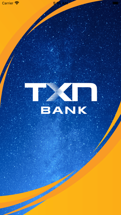 TXN Bank Mobile Screenshot