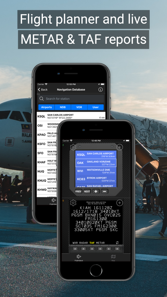 #4. fDeck: flight instruments (iOS) Podle: Darren Yeates