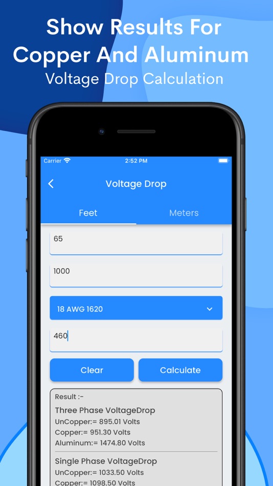 #4. Voltage Drop Calculators (iOS) By: Kantaben Gorasiya