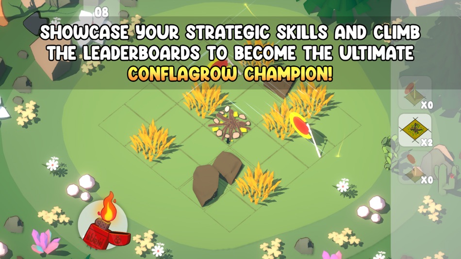 #4. Conflagrow: Let it BURN! (iOS) 由: Infogen Labs