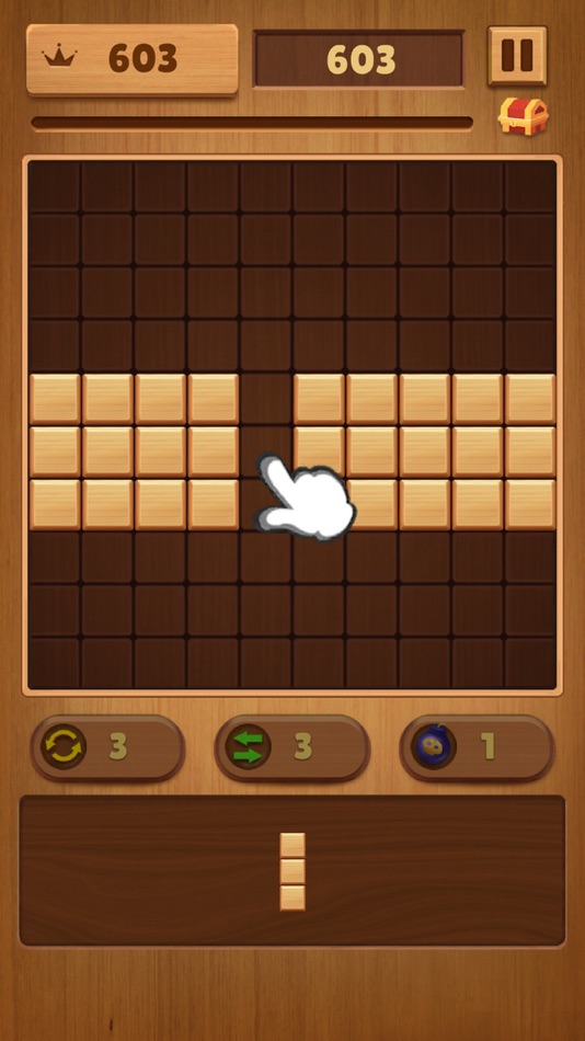 #8. Woodytris: Block Puzzle (iOS) 由: Aziza Rahman