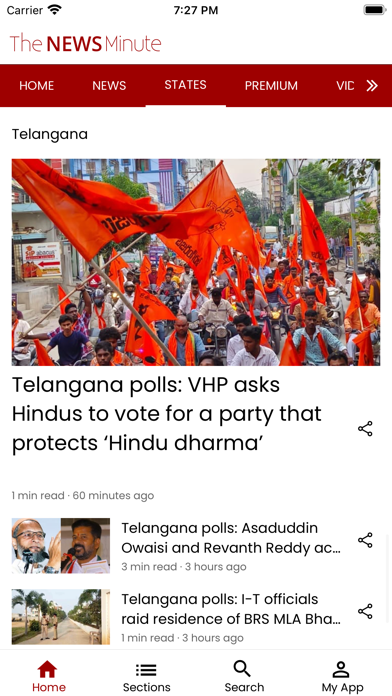 The News Minute Screenshot