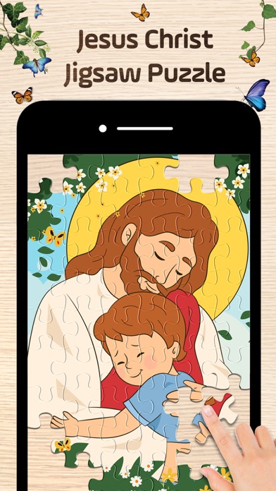 Bible Puzzles - Jesus Games Screenshot