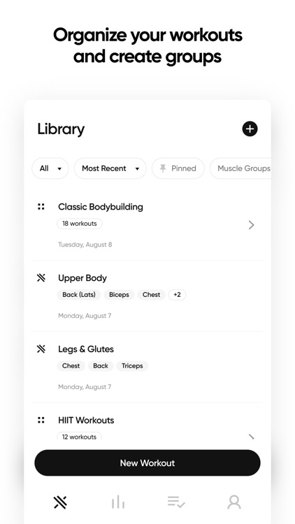 IRON Workout Tracker Gym Log screenshot-4