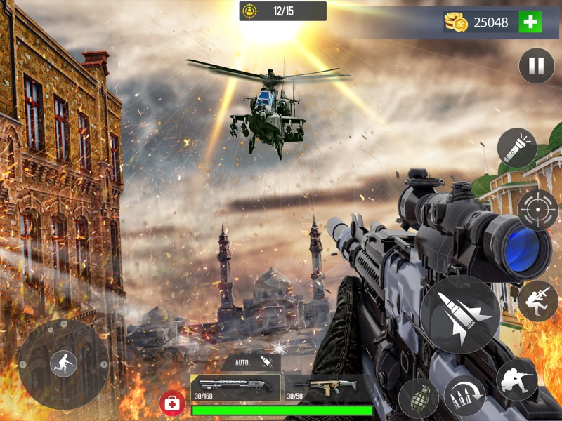 Sniper Gun Shooting Games 3D screenshot 8